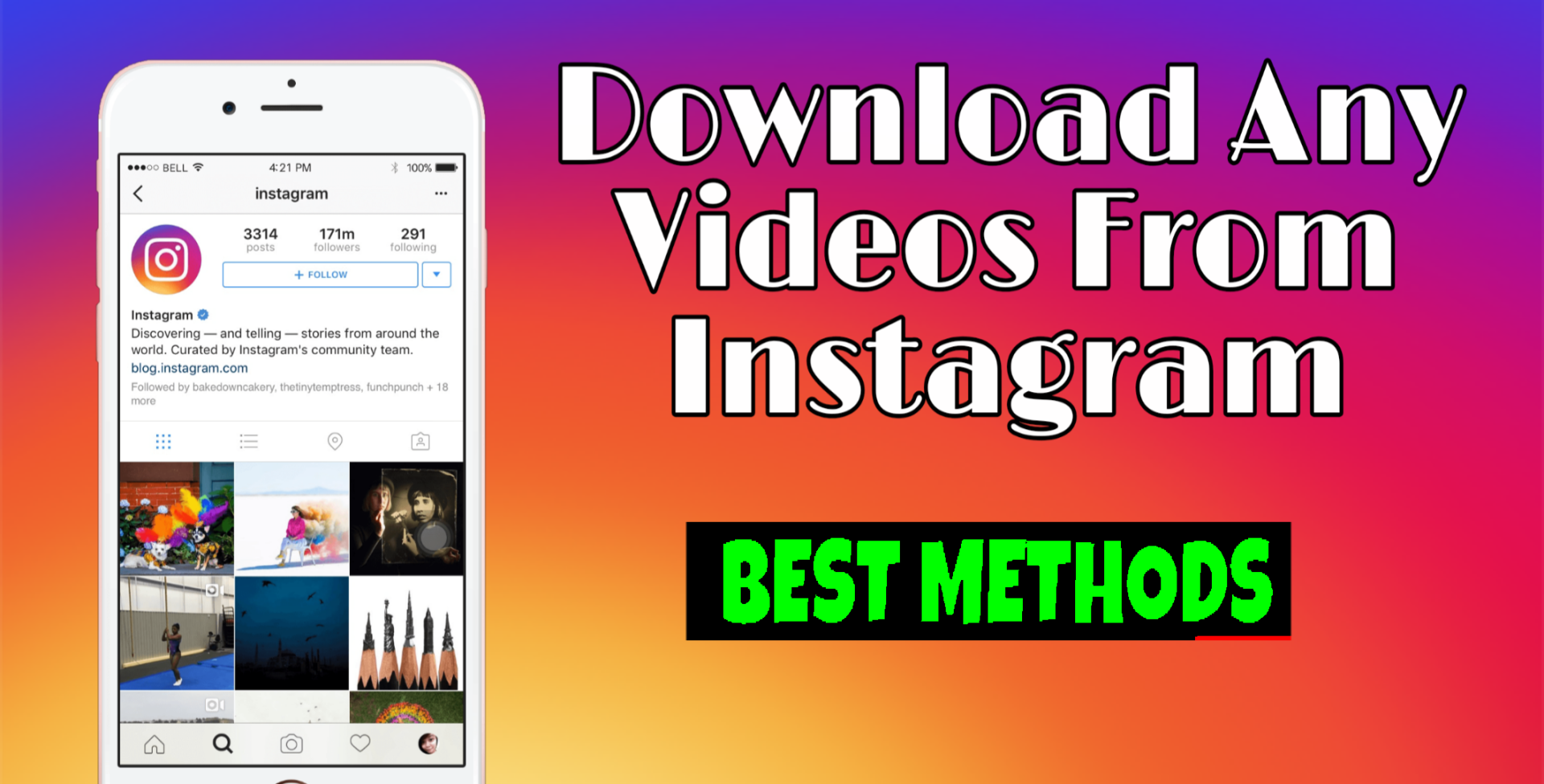 How To Download Photos And Videos From Instagram (Android And PC)