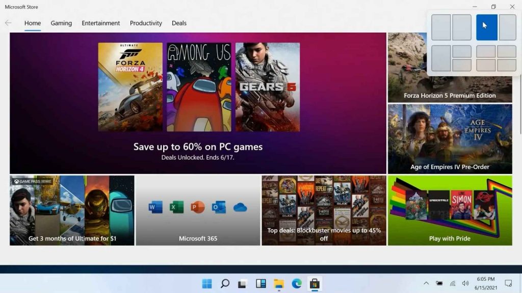 Windows 11 microsoft store