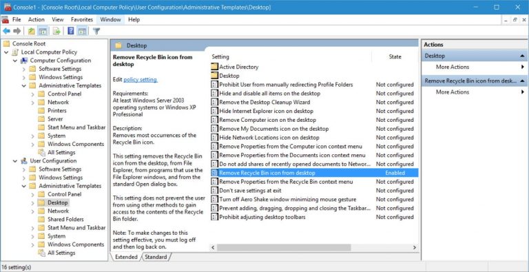 How To Hide Unhide And Find Trash In Windows 10 DED9