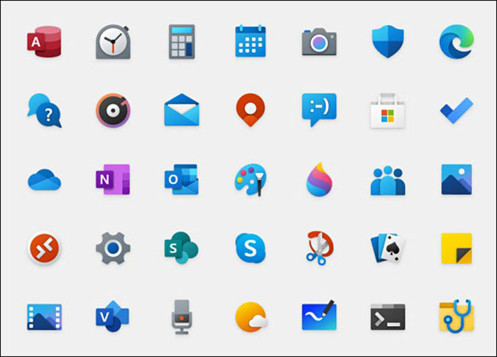 Visual History Of Microsoft Operating System Icons; Win 1.x To Win 11