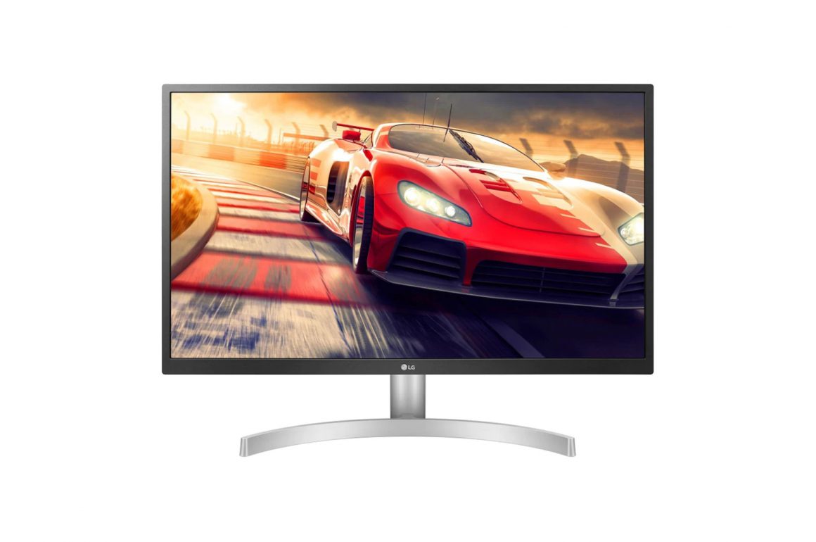 27-inch LG 27UL500-W monitor