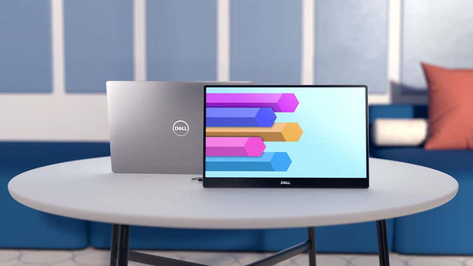 Dell Unveils Its First 14-Inch Portable Monitor