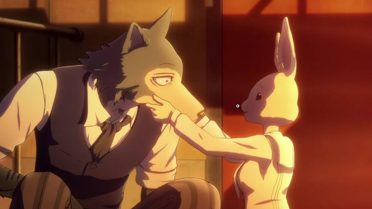 Lagoshi and Harrow in the anime Bistars or Animals