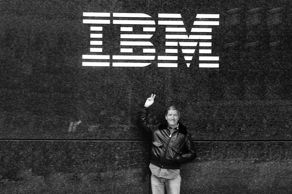 Tim Cook at IBM