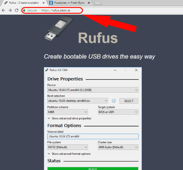 Begge rørledning gennemse How To Install Windows And Linux Via USB Flash Drive (With Rufus)