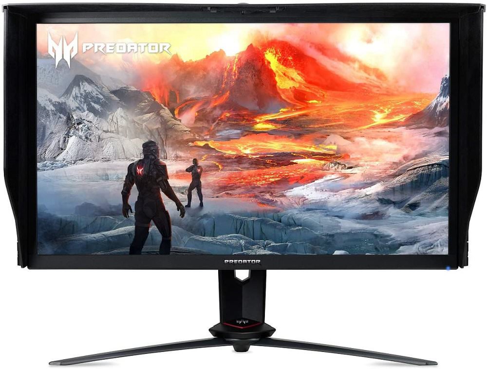 Acer Predator XB273K monitor with 4K resolution and 144 Hz frequency and HDR400