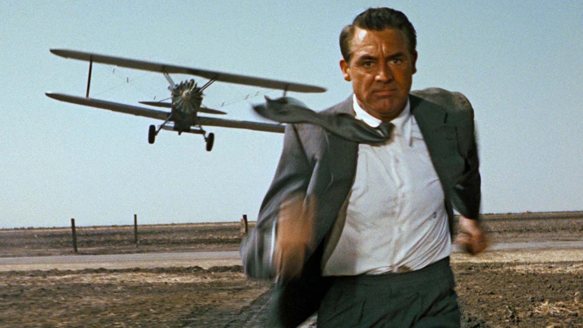 Carrie Grant running away from the plane in North by Northwest