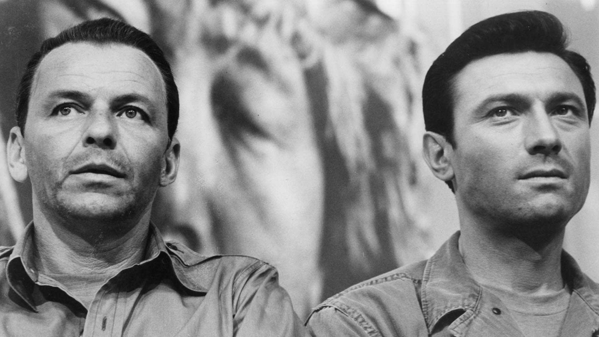 Frank Sinatra and Lawrence Harvey in The Manchurian Candidate