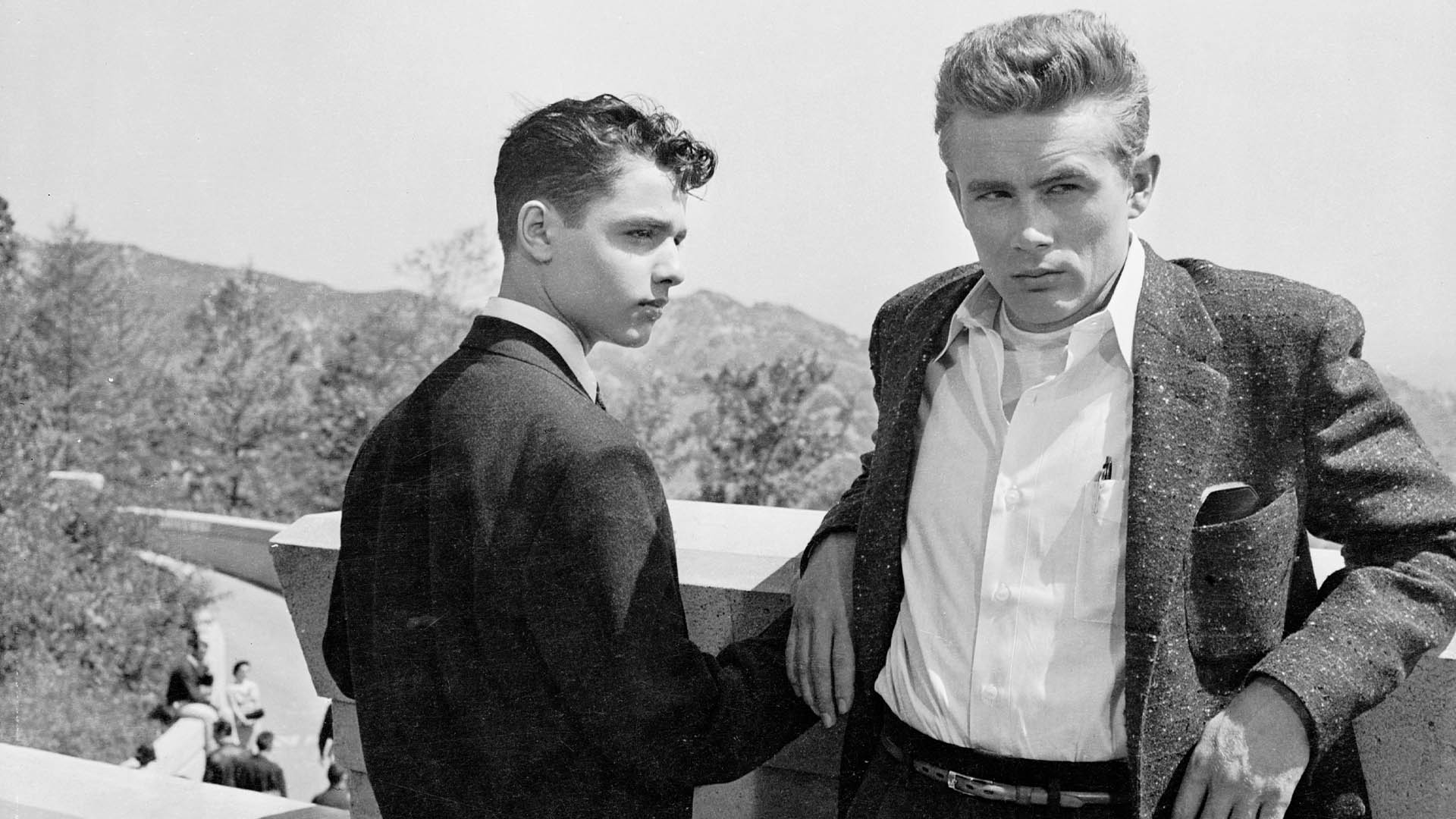 James Dean and Sal Minoo star in Rebel Without a Cause