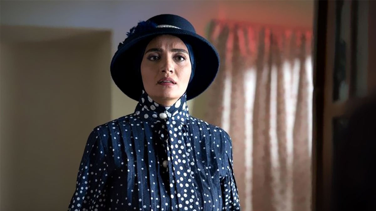 Mitra Hajar in a scene from the series Old Land
