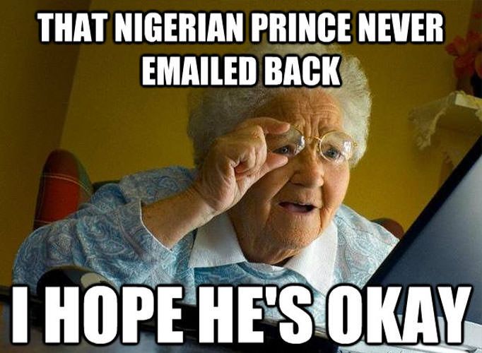 Nigerian prince scam