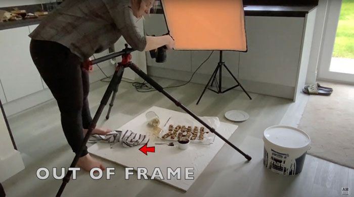 Put objects out of the frame