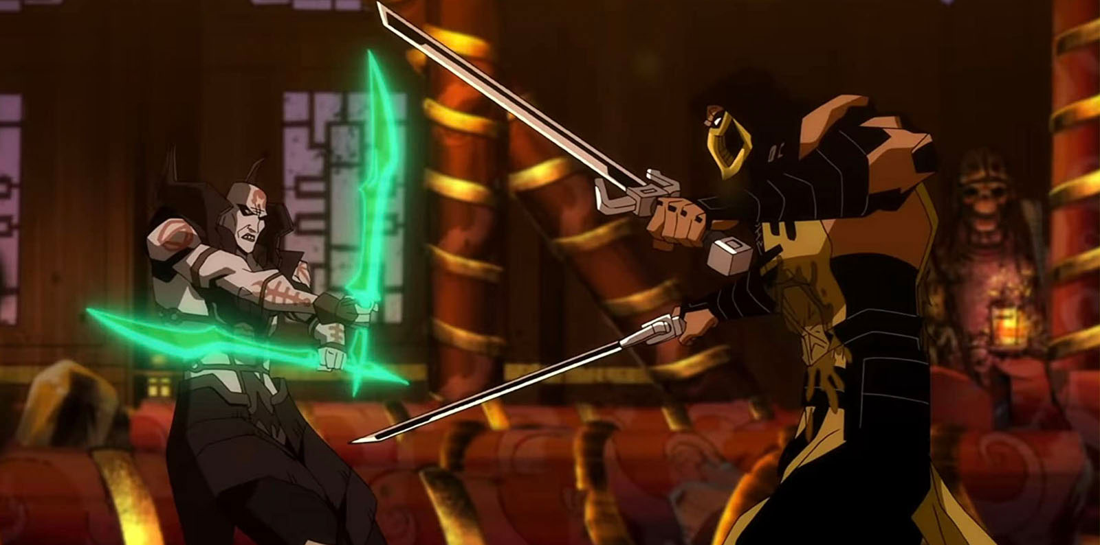 Scorpio character in the animated film Mortal Kombat: Scorpio revenge