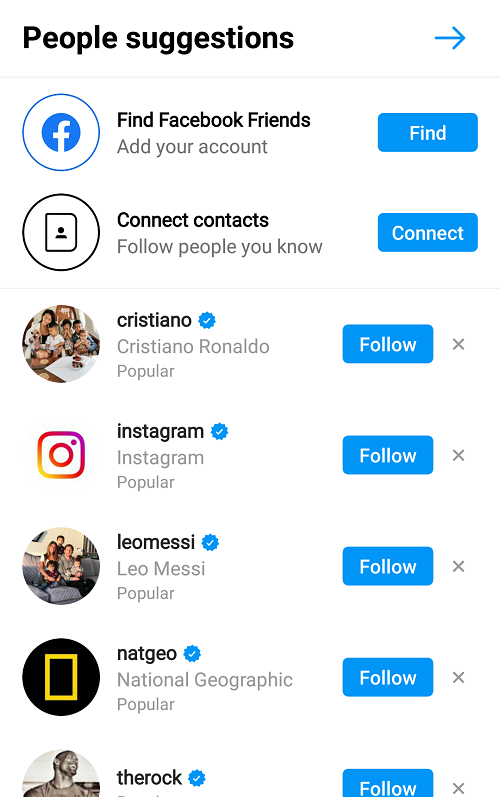Create an Instagram account