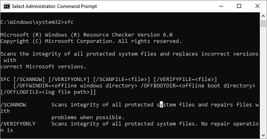 Windows command prompt commands