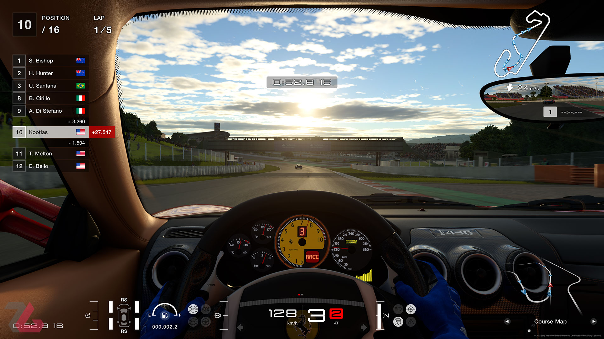Driving in cloudy and sunny conditions Gran Turismo 7