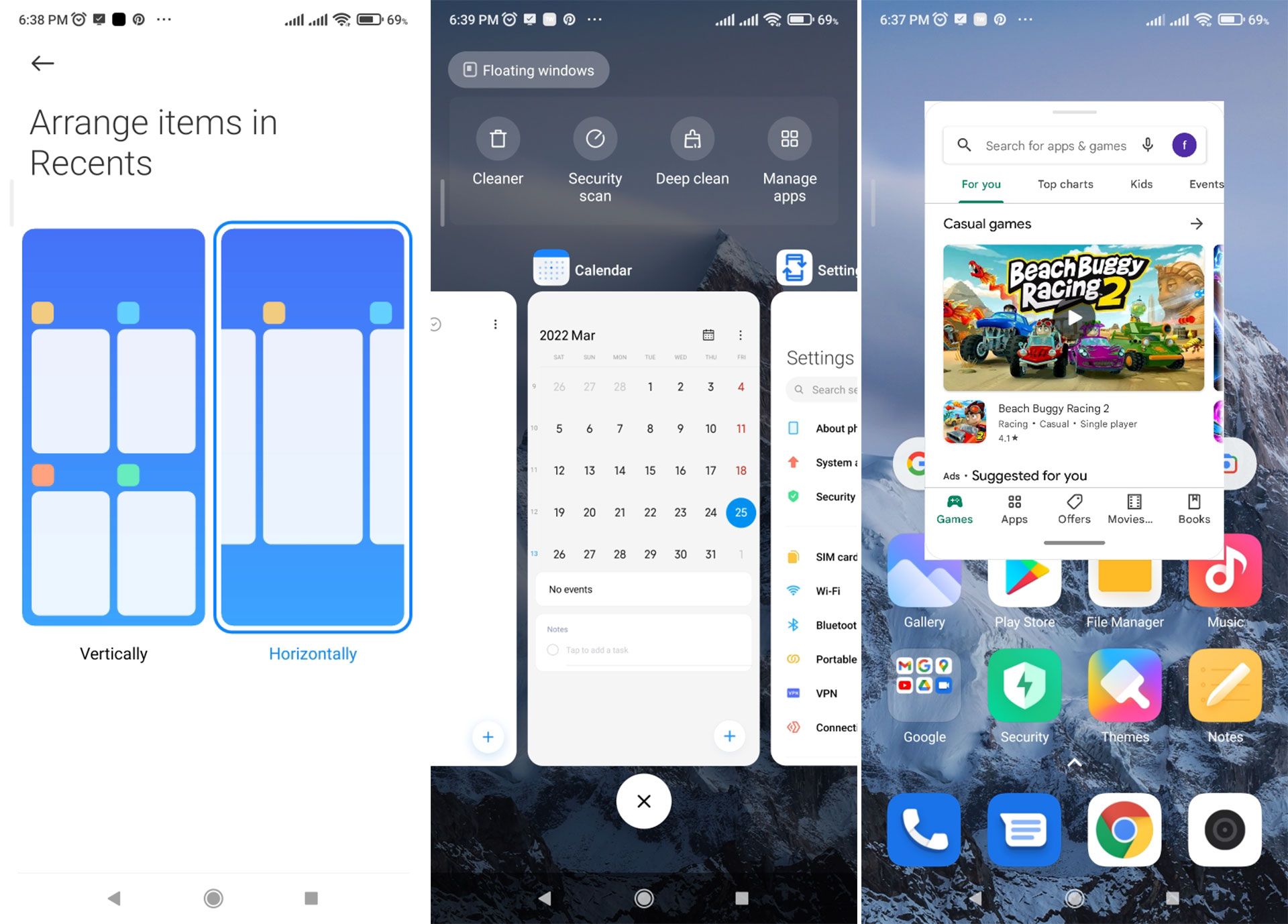 Personalize Recent Apps in MIUI
