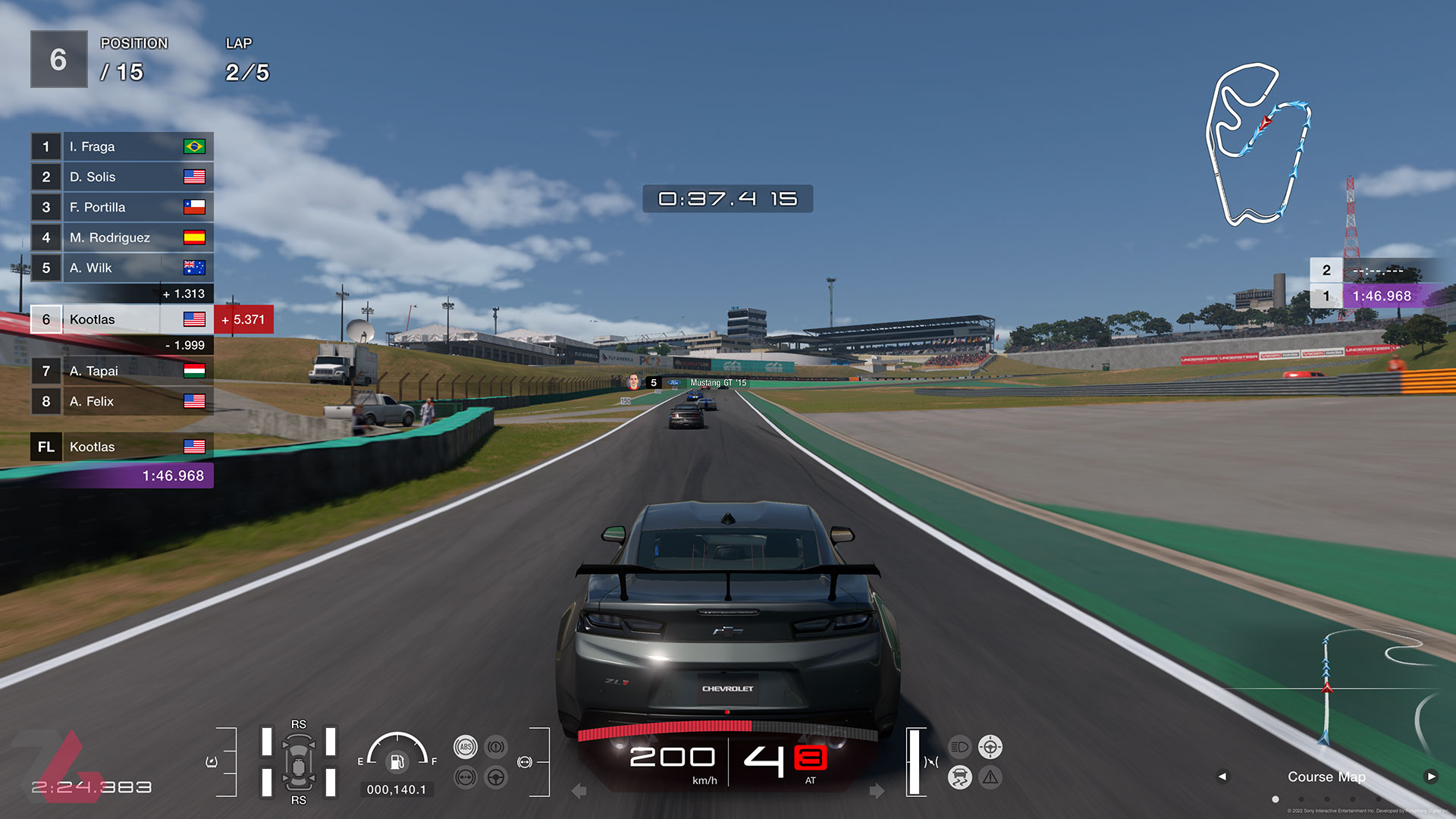 Race with Chevrolet in Gran Turismo 7