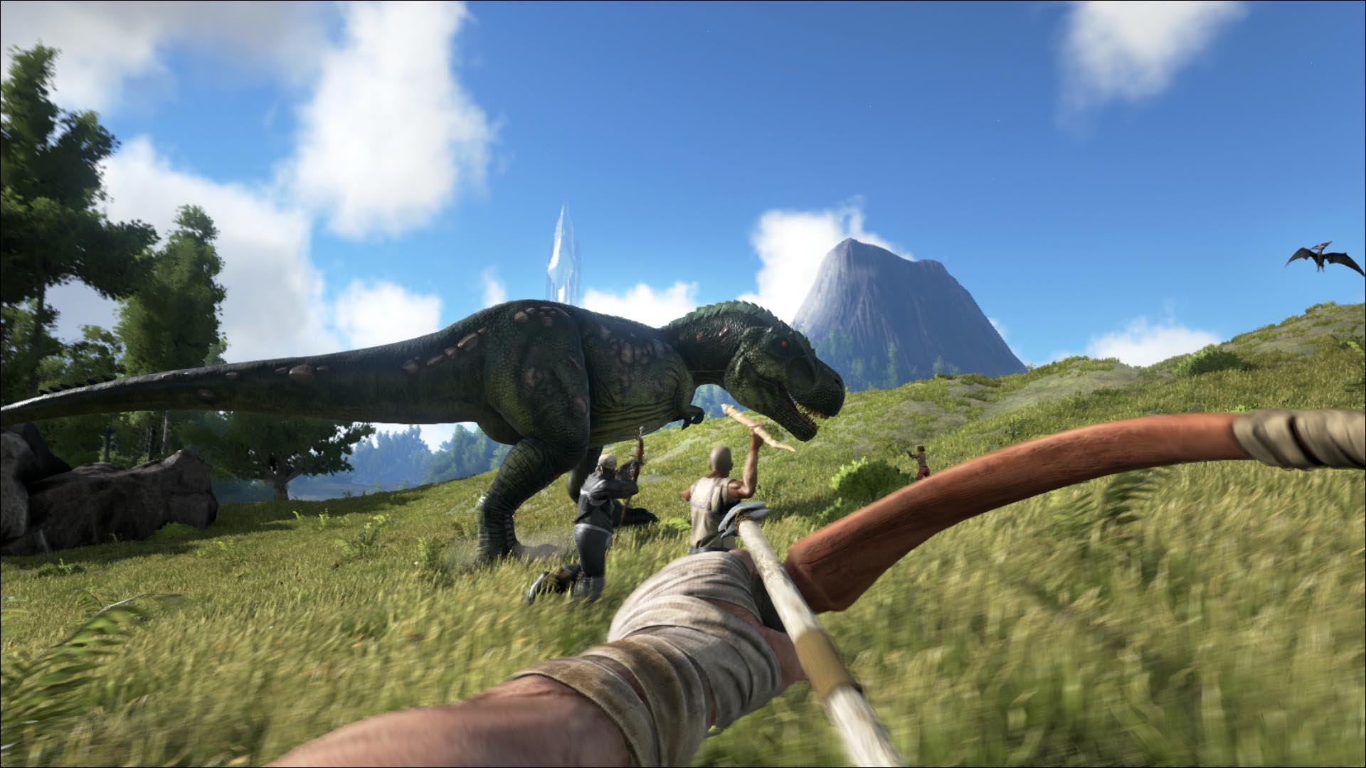 Arcade Dinosaur Hunting in Ark: Survival Evolved