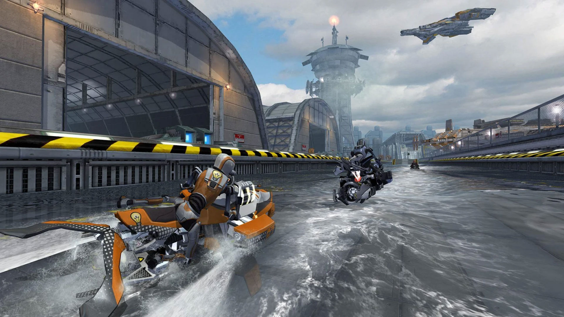 Battle with other players in Riptide GP: Renegade