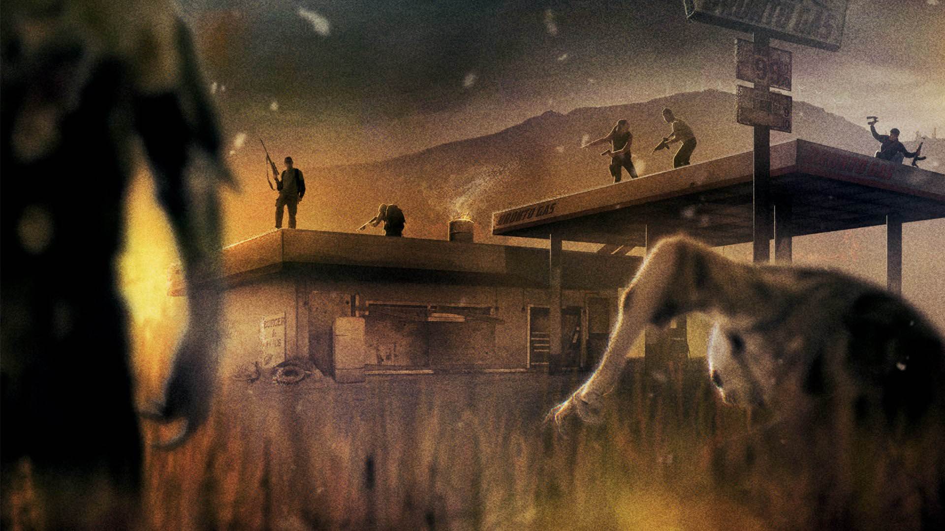 Fight the zombies in the game State of Decay