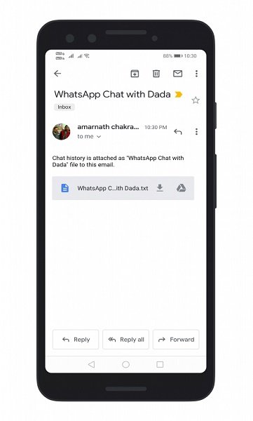 How to get PDF output from WhatsApp chat (backup and restore WhatsApp chats)