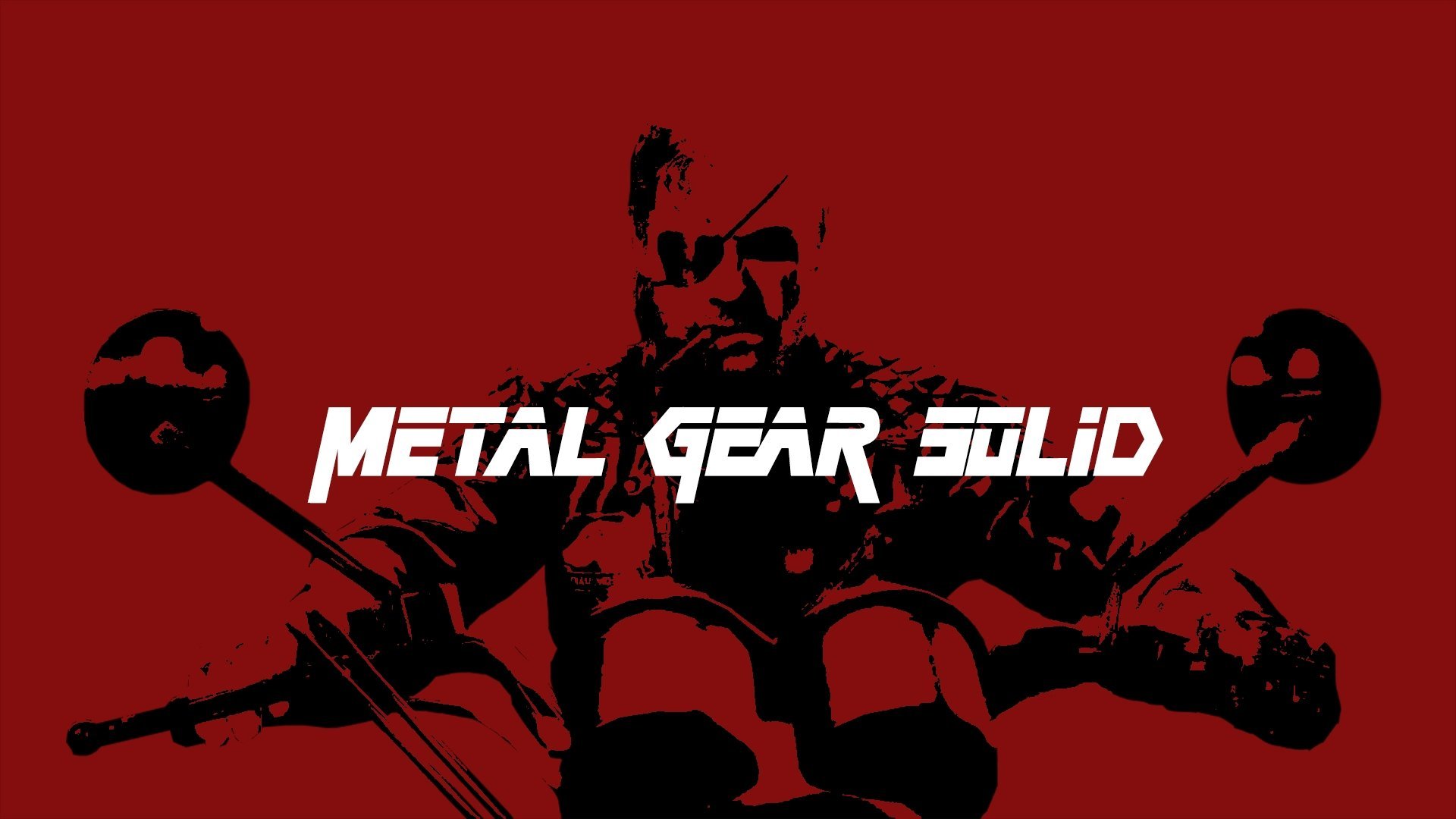Metal Gear Solid game series poster)