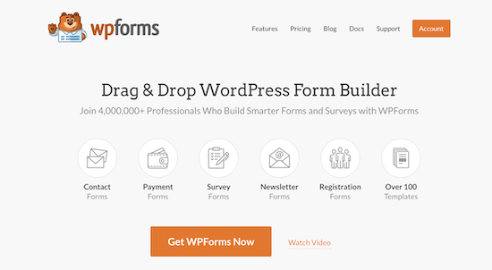 The best cloud storage plugin - WPForms