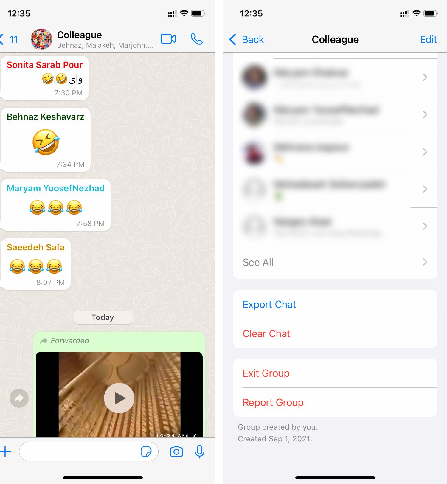 Transfer WhatsApp chat to Telegram on iPhone 3