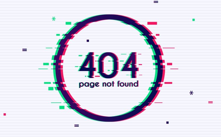 404 error
