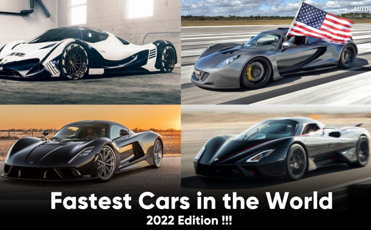 Take A Look At The Fastest Cars In The World Right Now