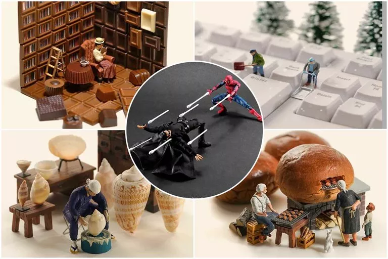 Imaginary World Of Miniature Dioramas