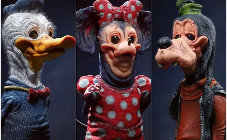 Scary Reconstruction Of Popular Characters
