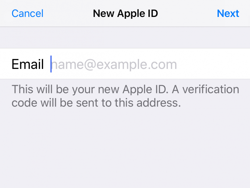 Change the active Apple ID on the iPhone-3