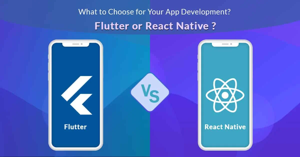 comparison between flutter Vs React-Native