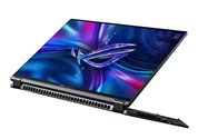 ROG Flow X16 gaming laptop with compact keyboard