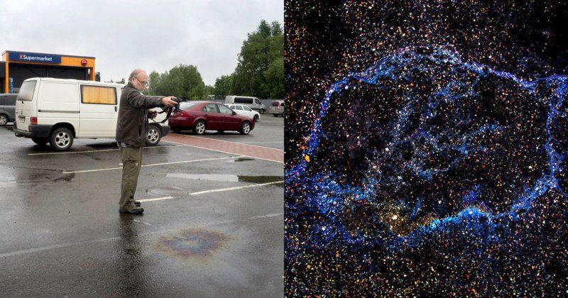 The Galaxy of Gasoline Holes