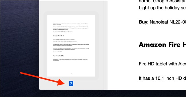 4- Integrate several PDF files on Mac with Preview app