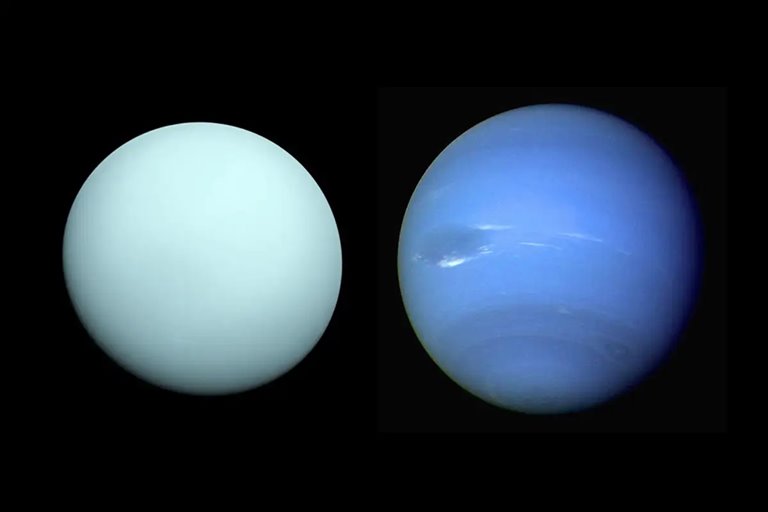 Why Do Uranus And Neptune Have Different Colors?