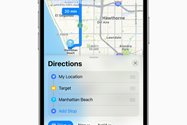 Ability to add up to 15 destinations on Apple Maps in Iowa 16