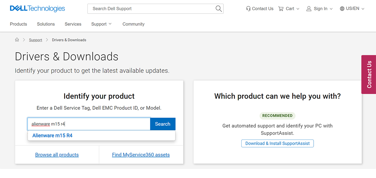 Download Dell drivers