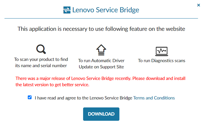 Download Lenovo drivers