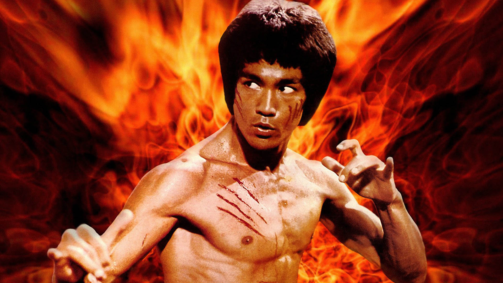 Enter the Dragon movie poster with Bruce Lee