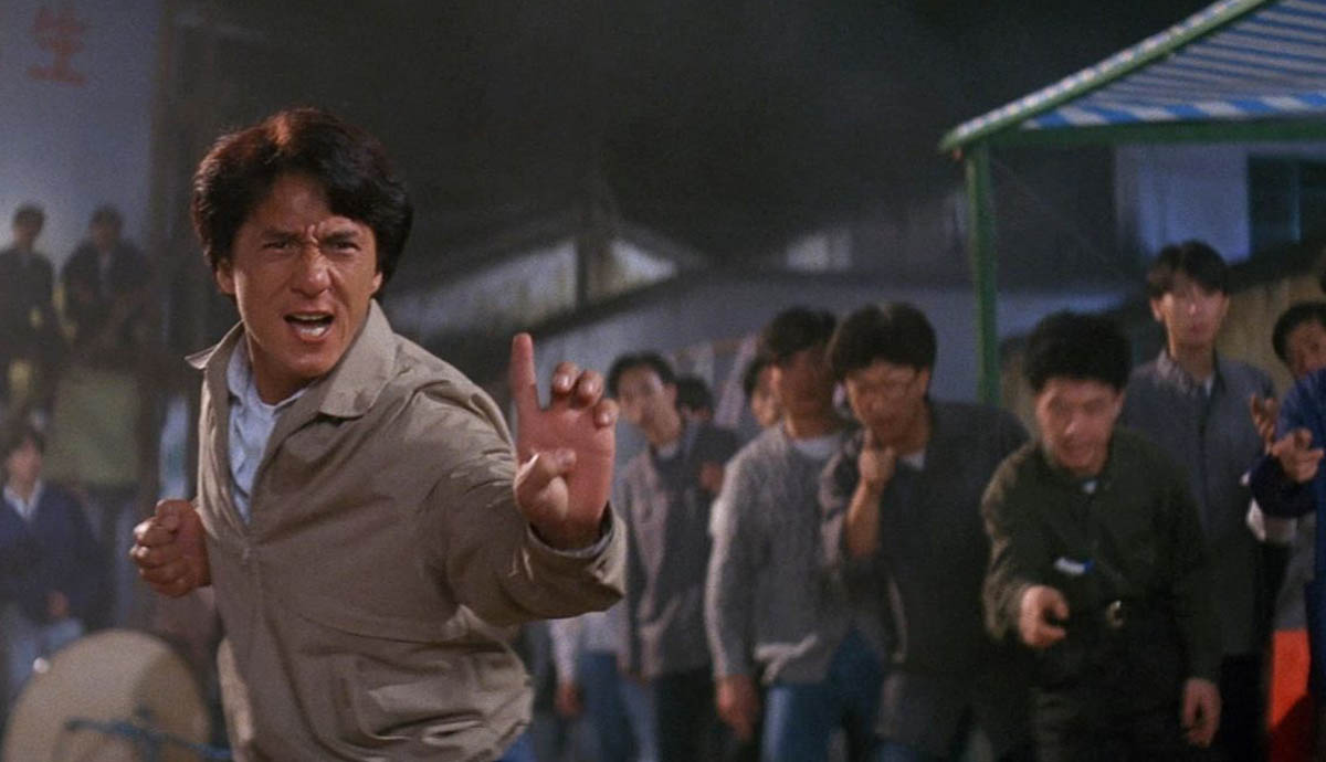 Jackie Chan in the movie Supercop