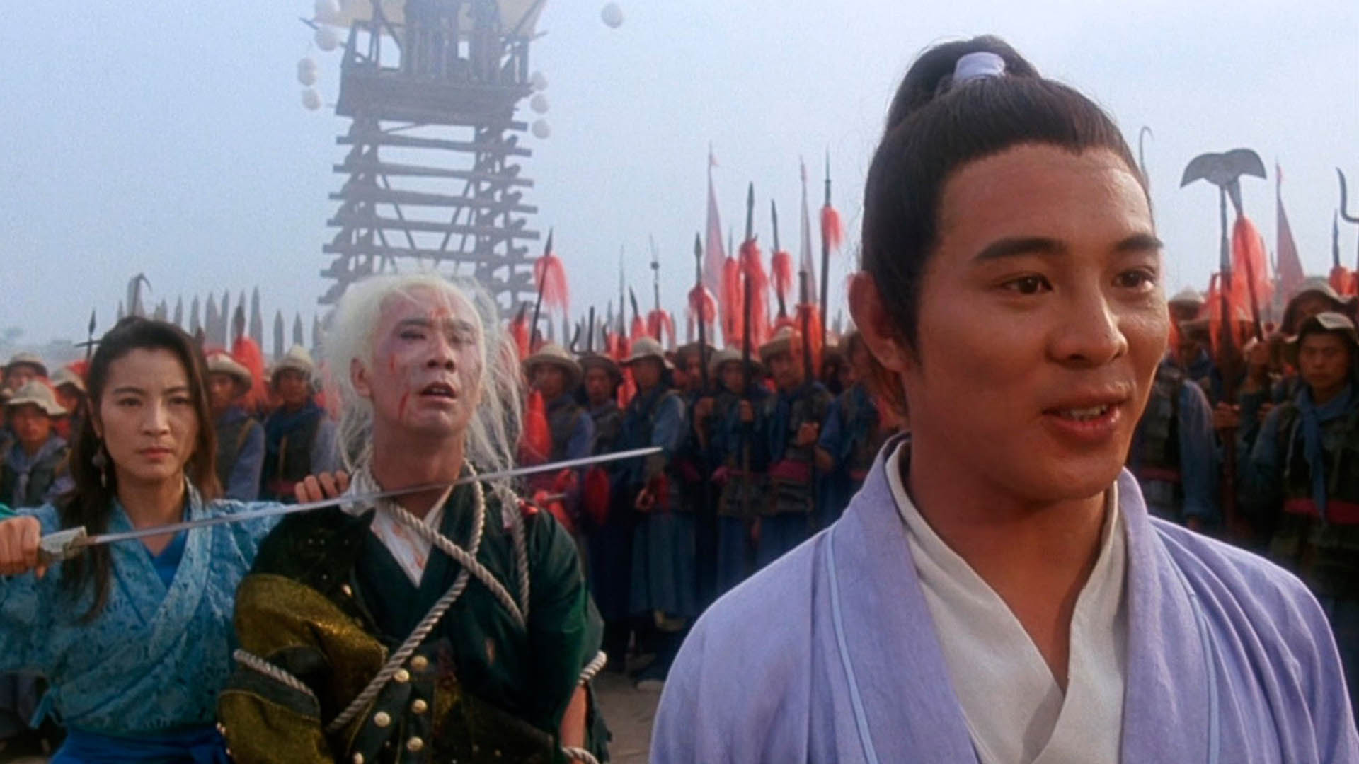 Jet Li in the movie Tai Chi Master