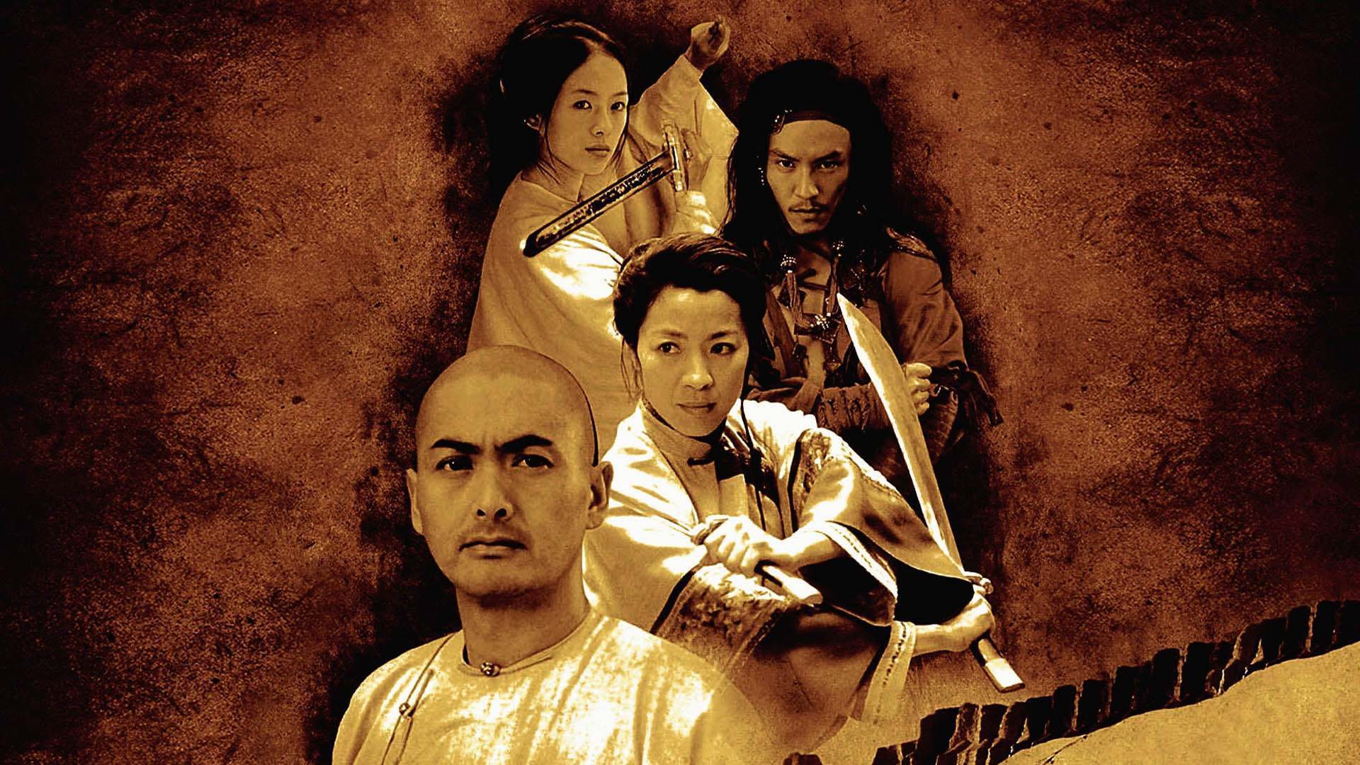The main characters of the movie Crouching Tiger, Hidden Dragon