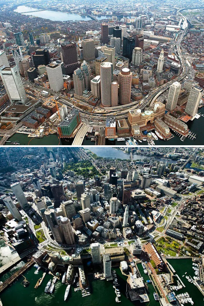 Photographing cities over time
