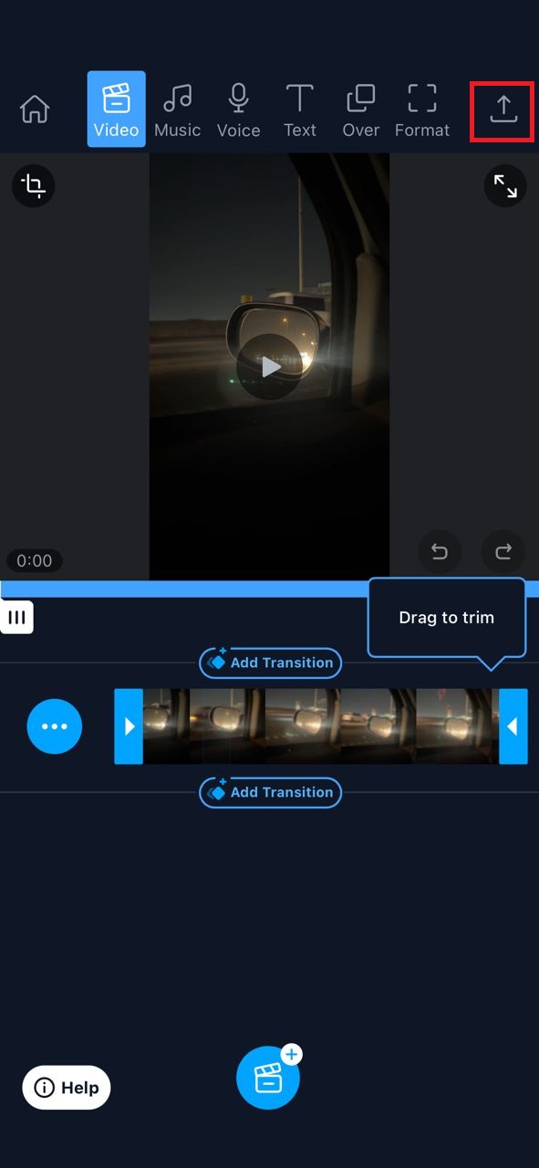 1- Reduce the size of videos on iPhone with InVideo (Filmr)