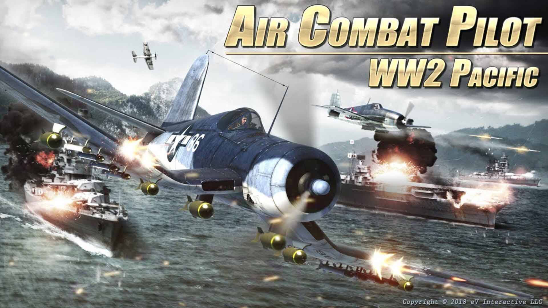 Android game Air Combat Pilot: WW2 Pacific