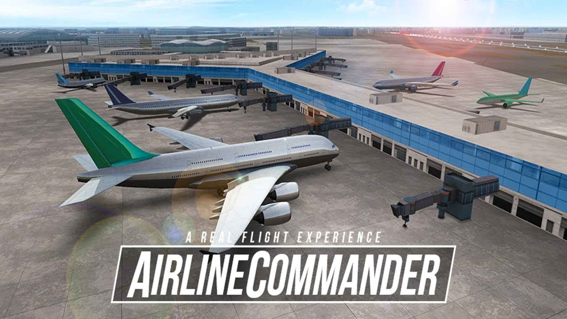 Android game Airline Commander: Flight Game